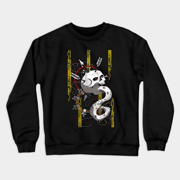 Hellish Crewneck Sweatshirt by Nogh.art